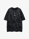 Tribal Thorn Graphic Casual T-Shirt