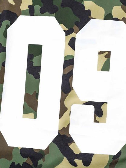 Camouflage Hoodie with Unique Pink and Black Pattern for Casual Wear 