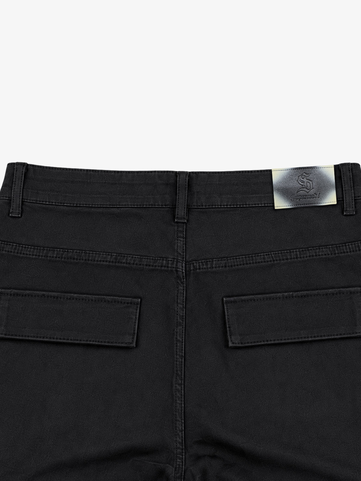 Studded Zip-Detail Bootcut Jeans