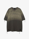 Embroidered Ripped Distressed Tee