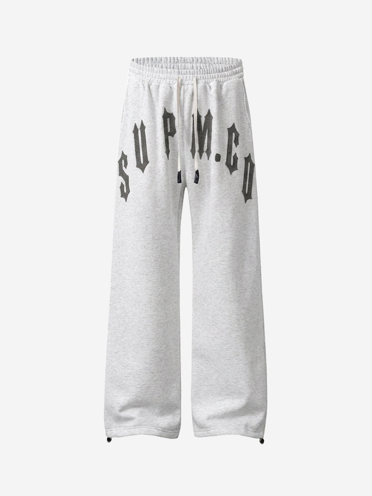 Camo Terry Embroidered Baggy Sweatpants