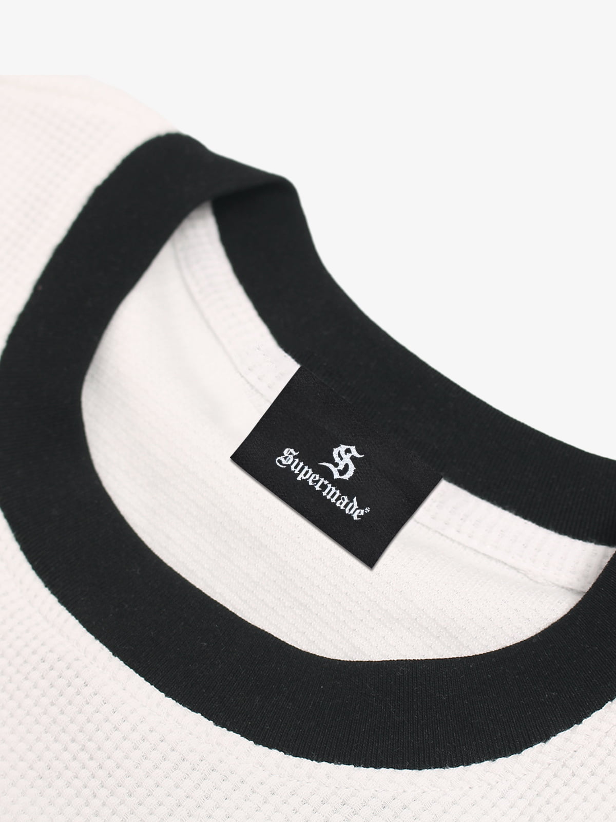 Cotton Blend Drip Print Oversized T-Shirt with Distressed Details 