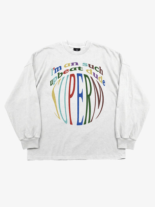 Letter Graphic Long Sleeve Tee