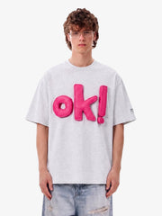 Fun "OK!" Graphic T-Shirt 