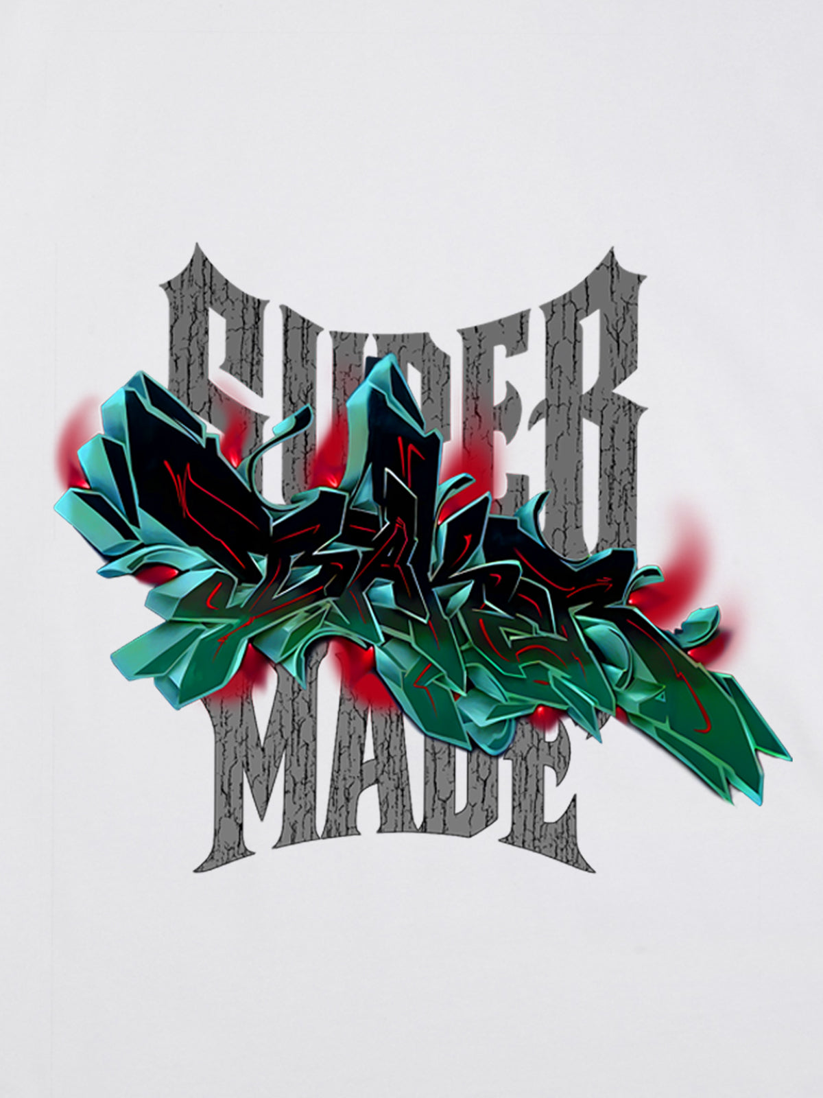 Original Retro Street Graffiti Graphic T-Shirt 