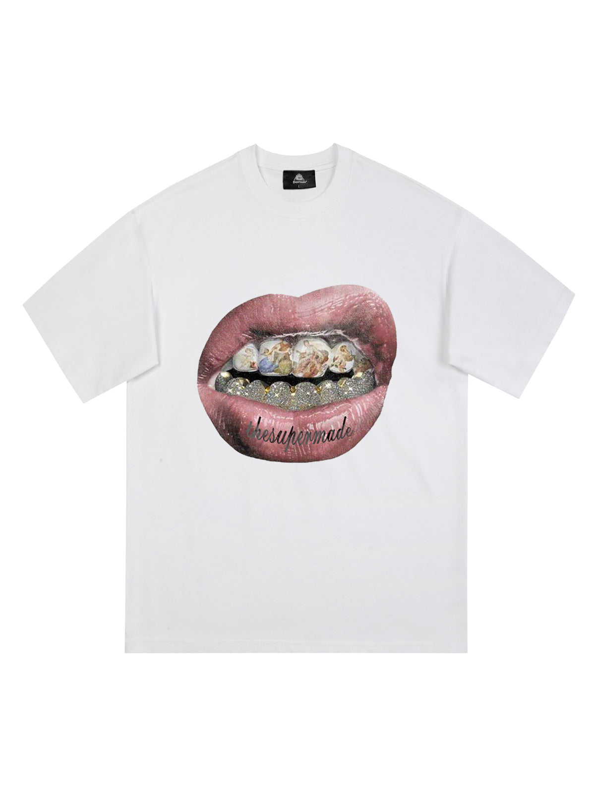 Artistic Lips Graphic T-Shirt