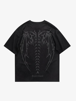 Thesupermade Skeleton Vintage T-shirt - 1642 