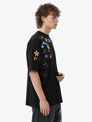 Colorful Fun Pattern Crew Neck T-Shirt 