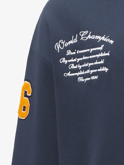 Stylish Embroidered Hoodie with Oversized Fit for Casual Wear 