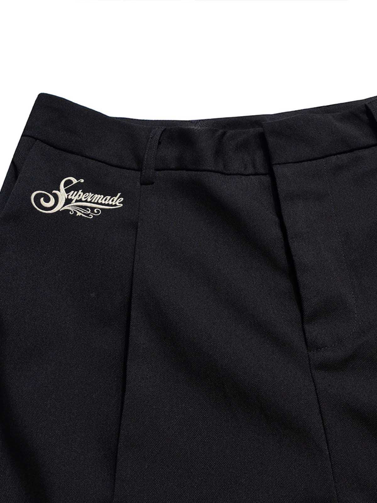 Court-Inspired Wide-Leg Trousers