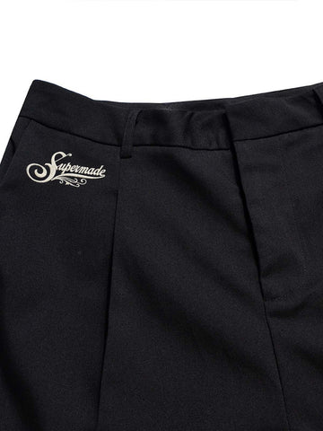 Court-Inspired Wide-Leg Trousers