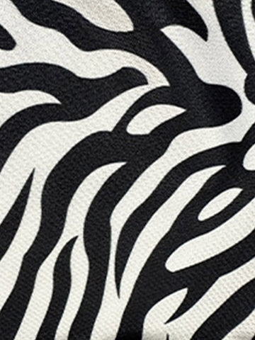 Mixed Animal Print Soccer Shorts 