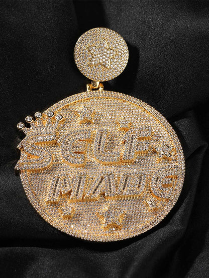 SELFMADE Letter Pendant Necklace 