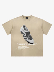 Vintage Soccer Cleat Graphic T-Shirt 