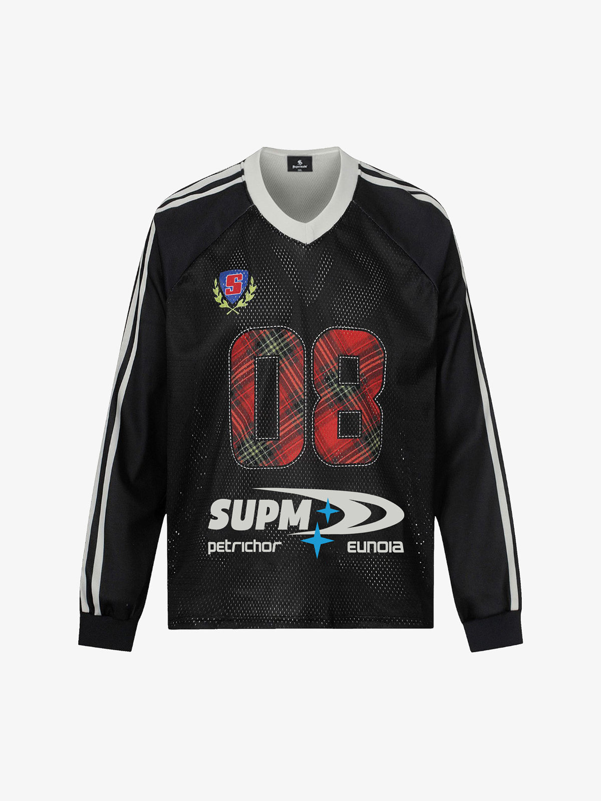 Sporty Long Sleeve Jersey with Bold Number Design for Active Enthusiasts 