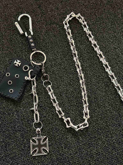 Cross Lighter Case Wallet Chain
