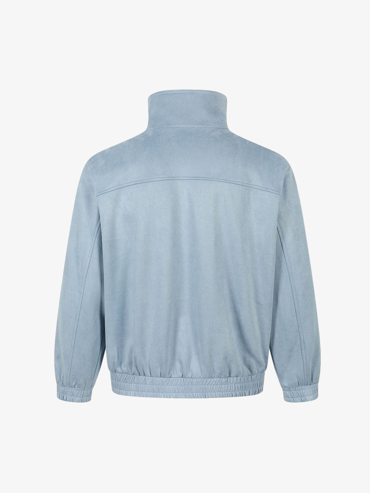 Three-Stripe Patchwork Button-Up Jacket