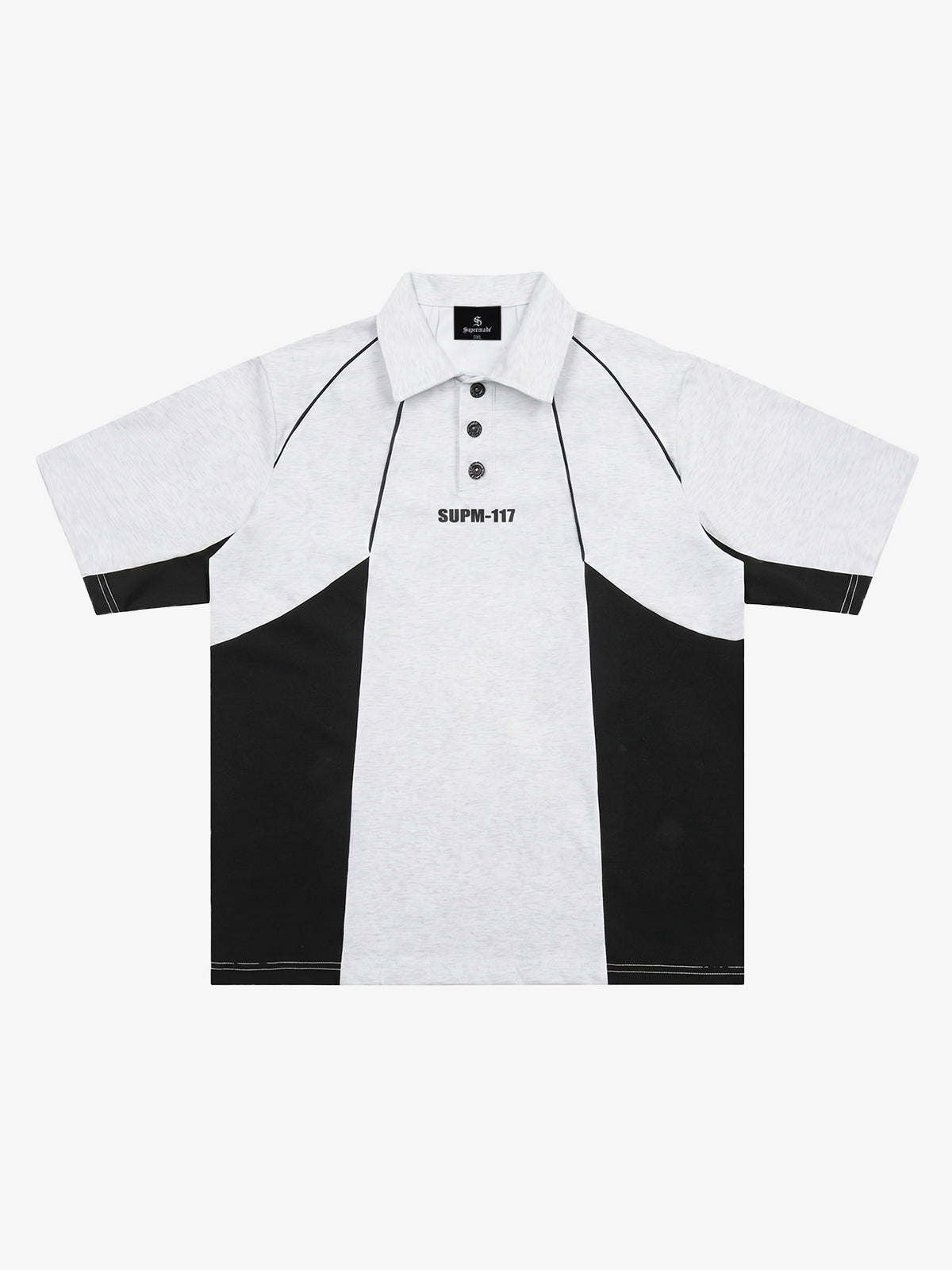 Tech-Panel Contrast Polo Shirt 