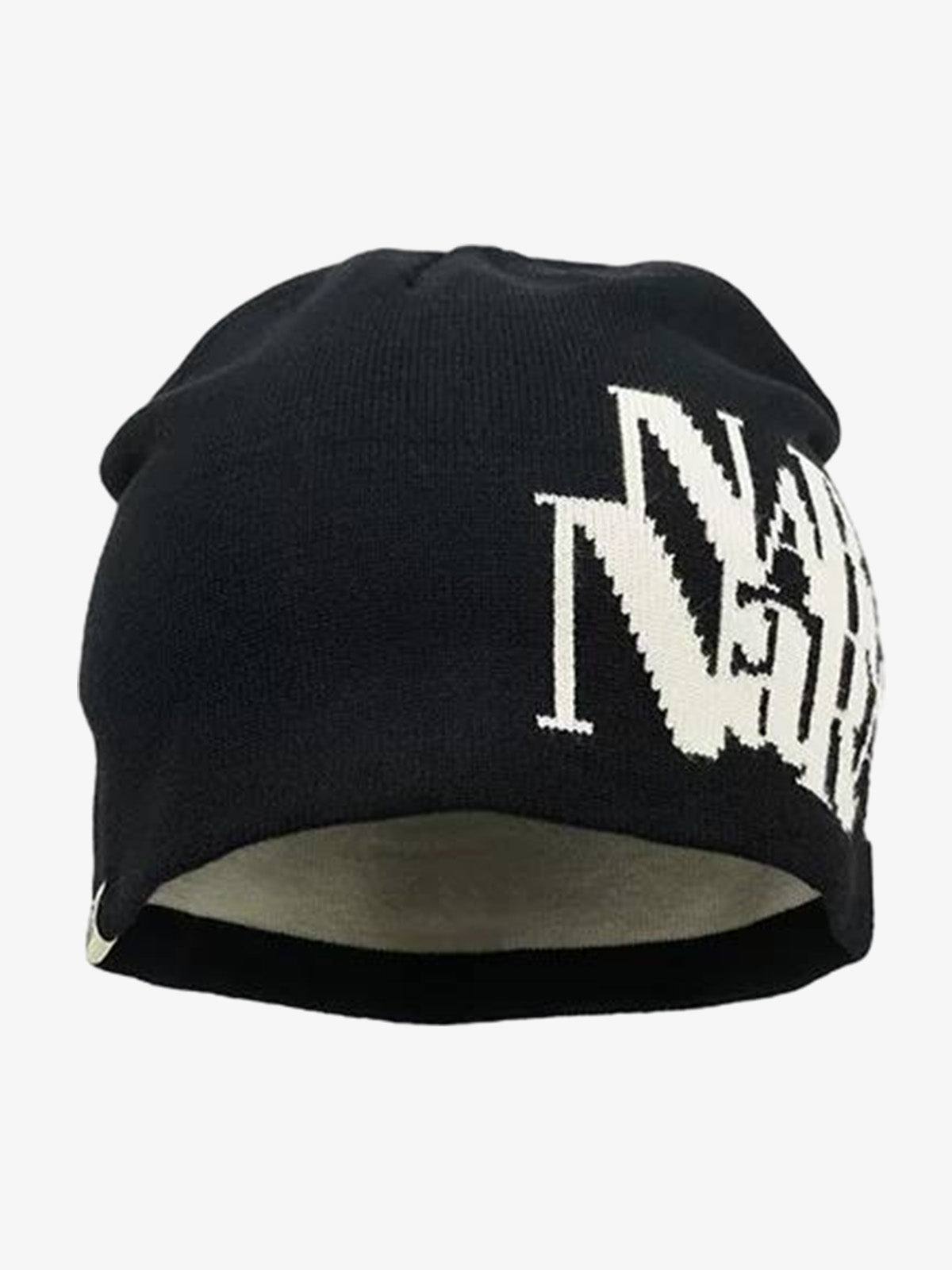 Letter Jacquard Knit Beanie