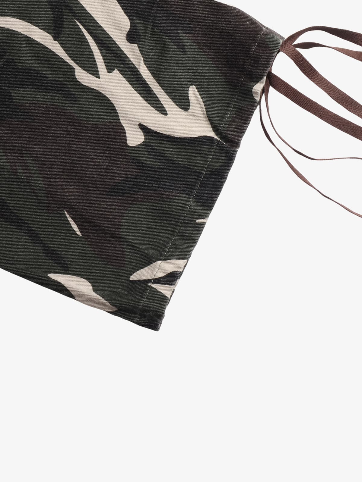 Retro Union Flag Patch Camouflage Cargo Pants 