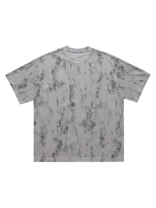 Ripped Tie-Dye T-Shirt 