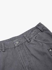 Vintage Strap Detail Carpenter Pants 
