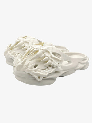 Skull Graphic Non-Slip Clogs