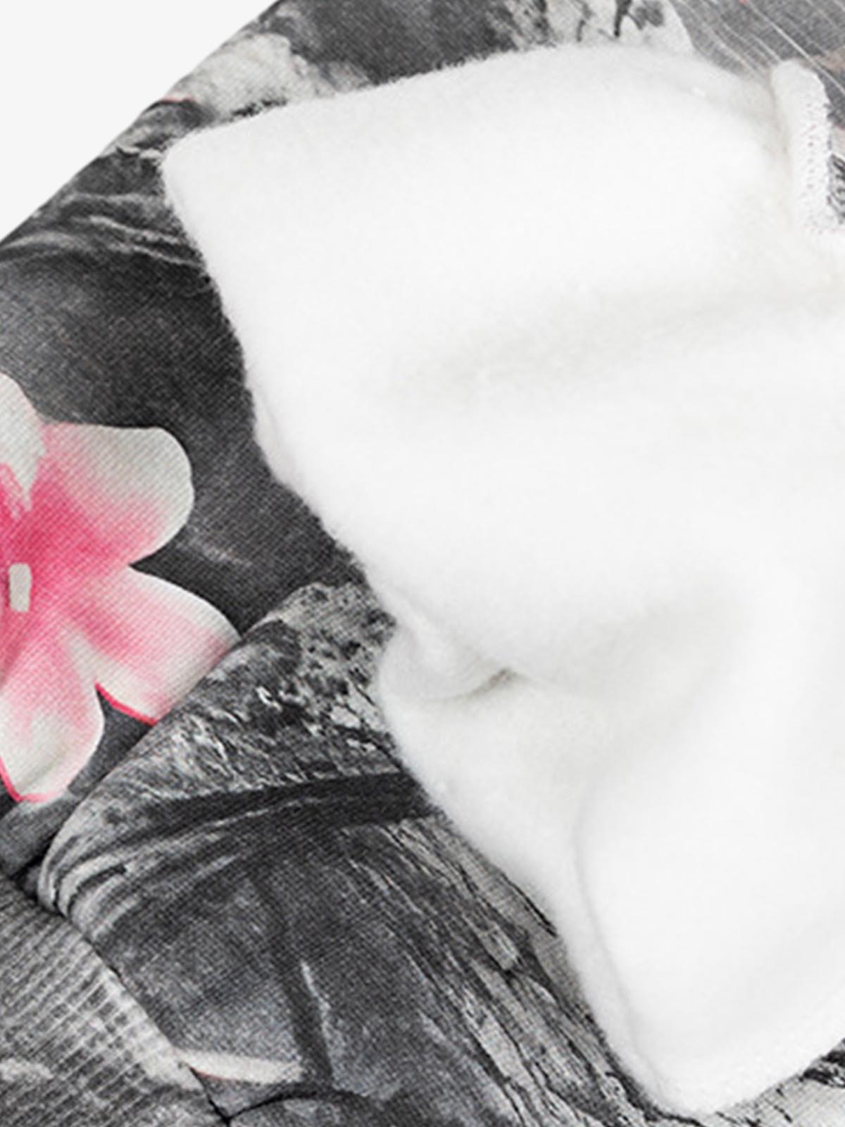 Vintage Floral Devil All-Over Print Hoodie 