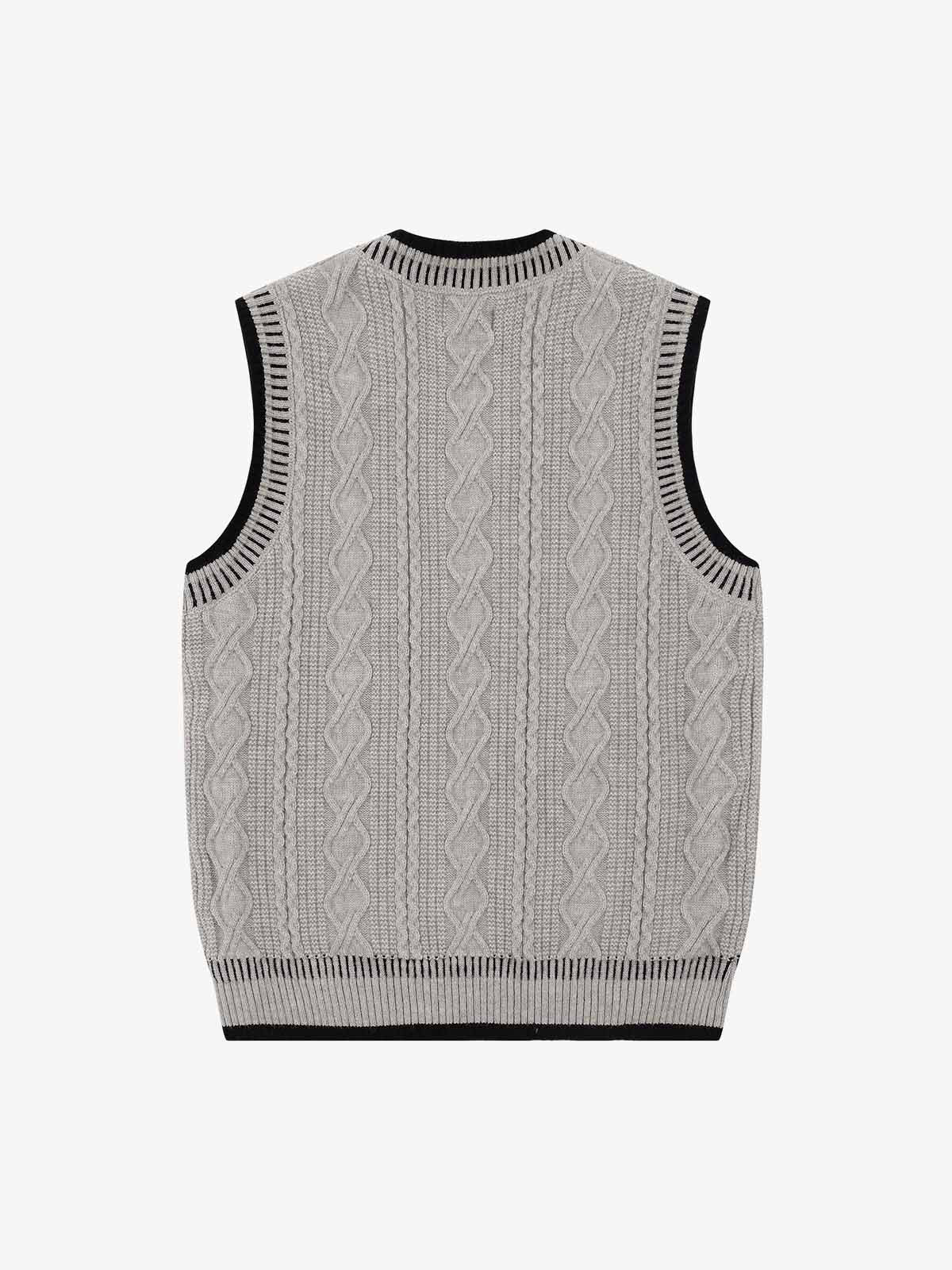 Retro-Strickpullover