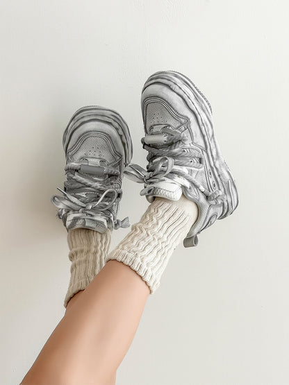 Height-Enhancing Sneakers with Hidden 7.0cm Lift for Everyday Wear 
