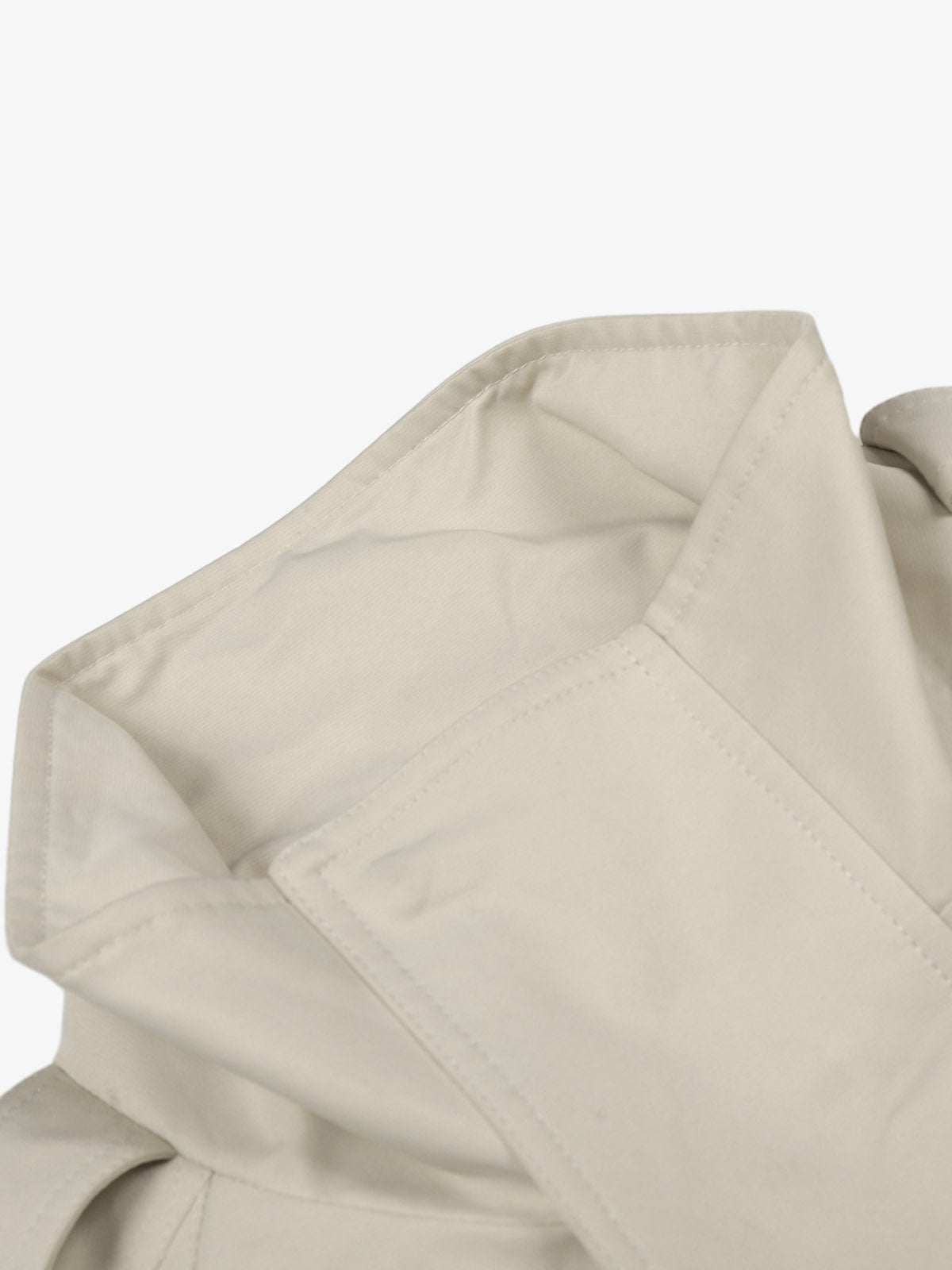 High Neck Belted Utility Cropped Jacket