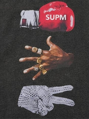 Rock-Paper-Scissors Boxing Graphic Hoodie