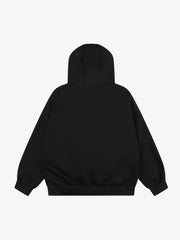 Sternen-Kapuzenjacke mit Reißverschluss