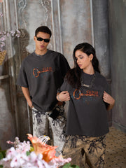 Supermade Rusty Metal Key Print T-Shirt 