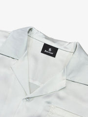 Vintage Seascape Camp Collar Boxy Shirt 