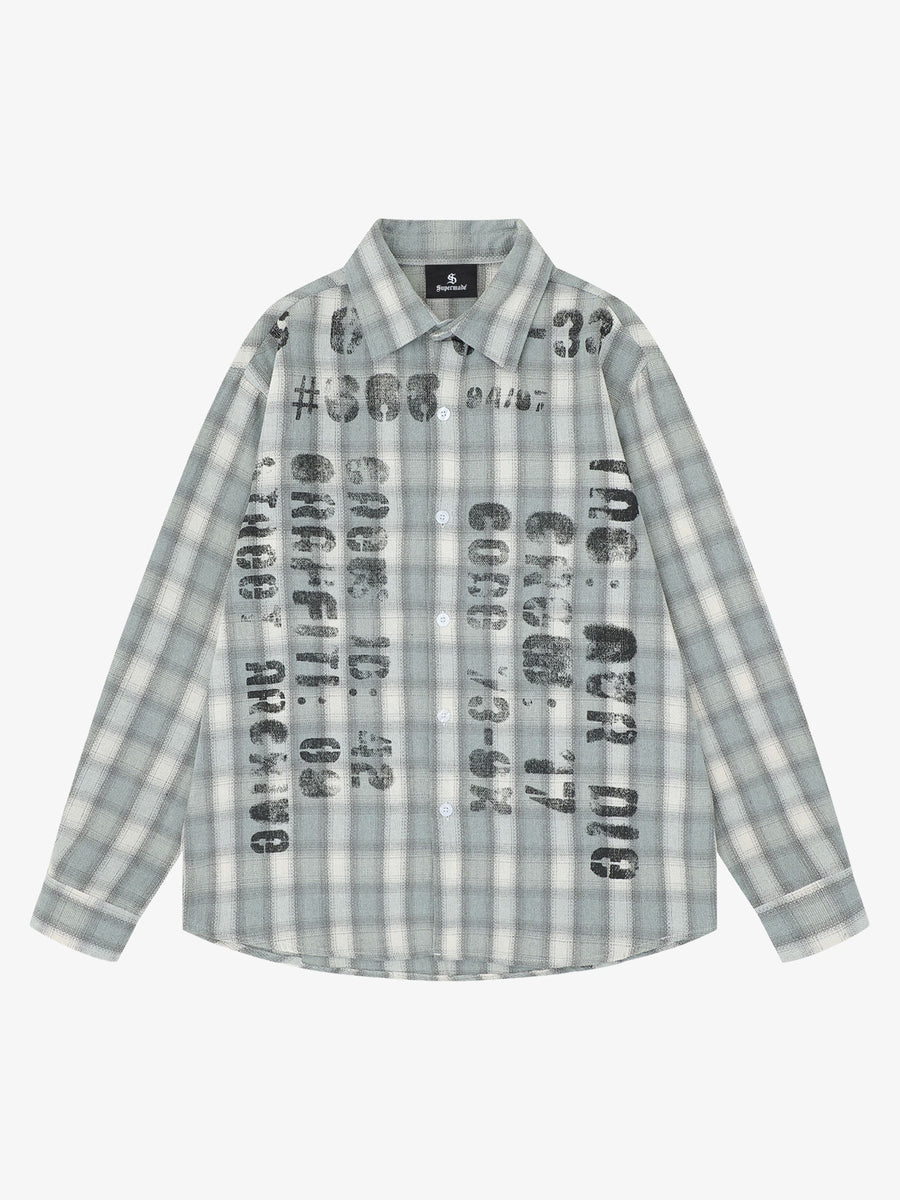 Graphic Long Sleeve Shirt; Green / M, Green / L, Green / XL, Green / 2XL