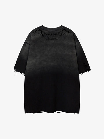 Vintage Thorn Graphic Distressed T-Shirt 
