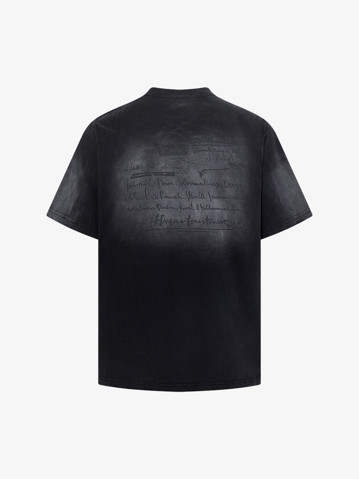 Cotton Oversized Graphic T-Shirt with Punk Rock Print and Vintage Wash Effect 