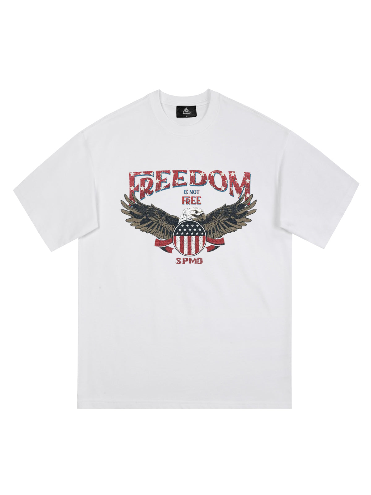 Original Freedom Eagle Print T-shirt 