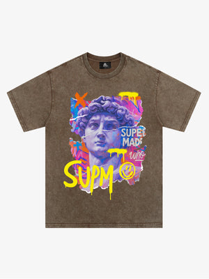 Vibrant Graffiti Art T-Shirt for Urban Fashion Lovers 