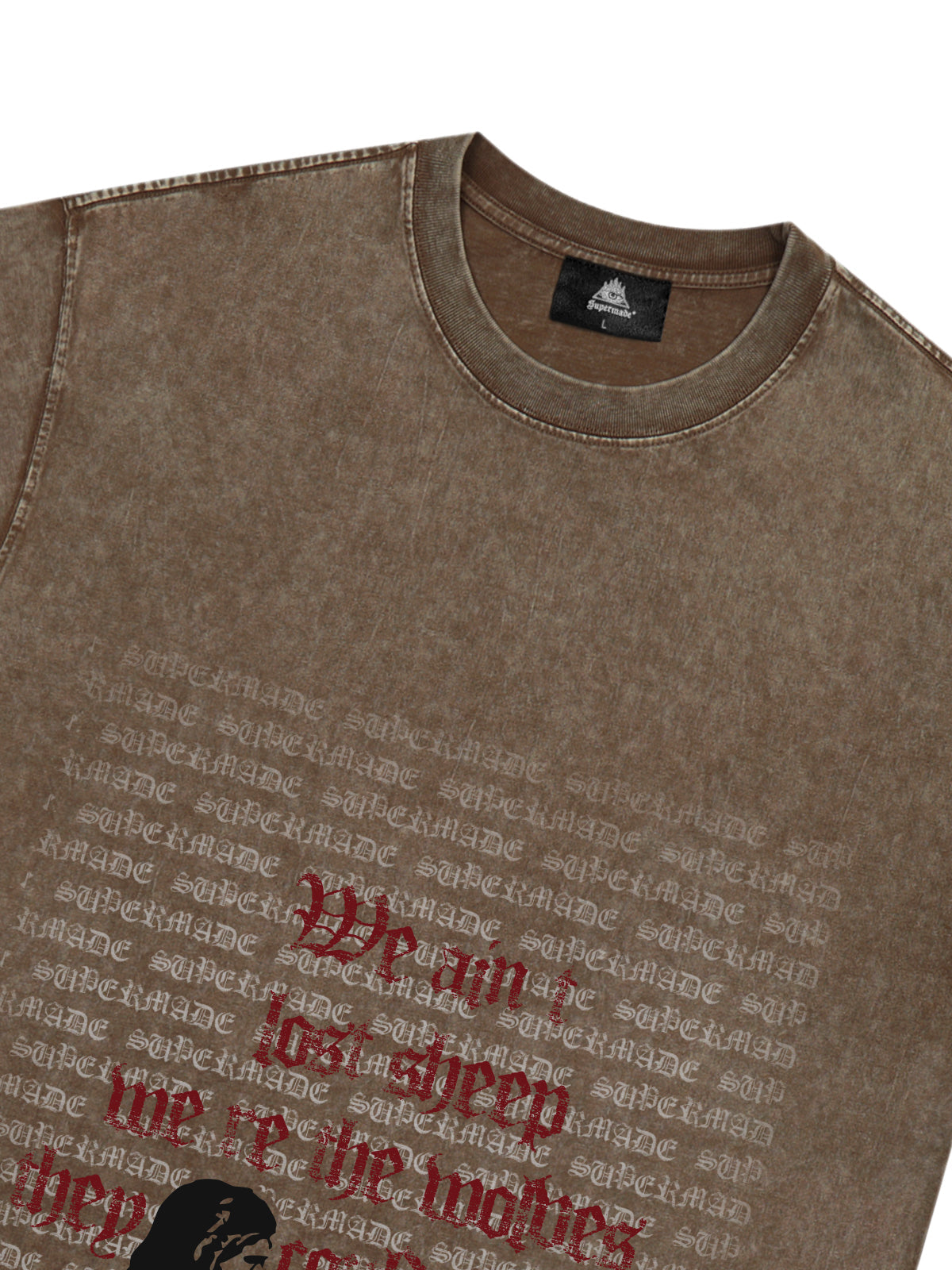 Bold Graphic Slogan T-Shirt 