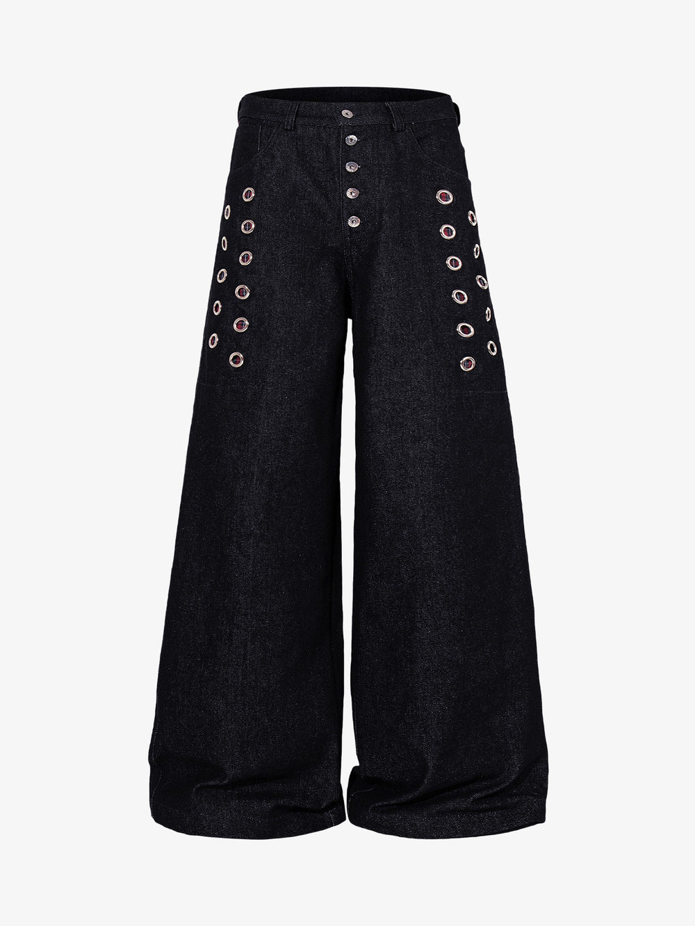 Plaid Patchwork Jeans