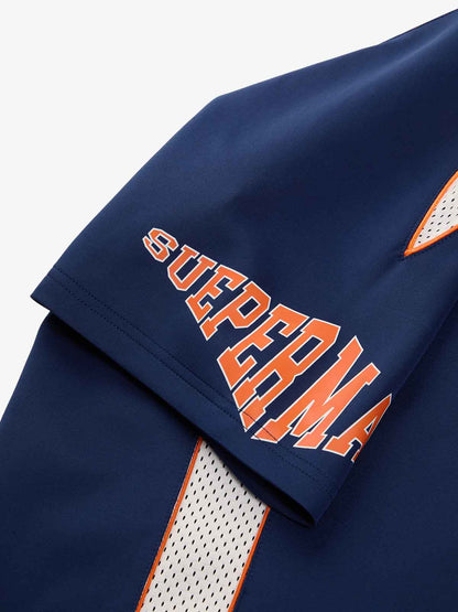 Supermade Color-Blocked Sport Jersey Pattern Customization 