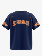 Supermade Color-Blocked Sport Jersey Pattern Customization 