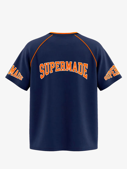 Supermade Color-Blocked Sport Jersey Pattern Customization 