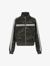 Camo Tape Detail Cropped Jacket