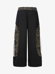 Camo Patchwork Baggy Sweatpants