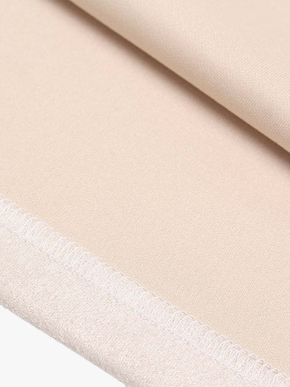 Metallic Print Suede Crew Neck T-Shirt 