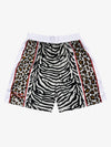 Mixed Animal Print Soccer Shorts 