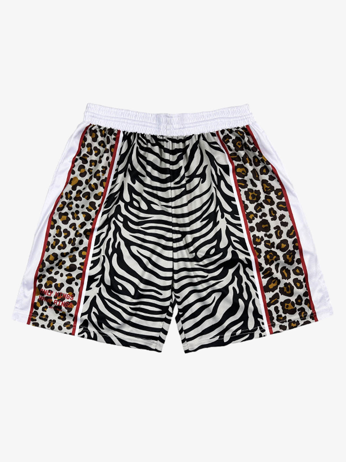Mixed Animal Print Soccer Shorts 